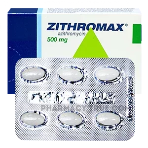 Package of Azithromycin medication